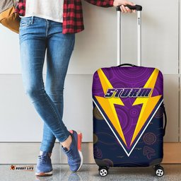 Melbourne Storm Luggage Covers Indigenous Artsy Style