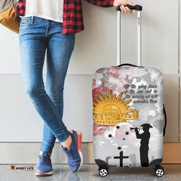 ANZAC Luggage Covers We Will Remember Them