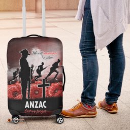 ANZAC Day Luggage Cover We Will Remember Them Special Version