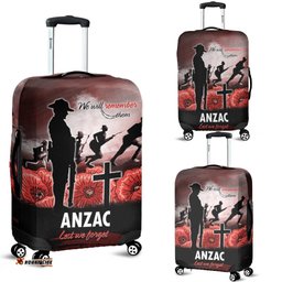 ANZAC Day Luggage Cover We Will Remember Them Special Version