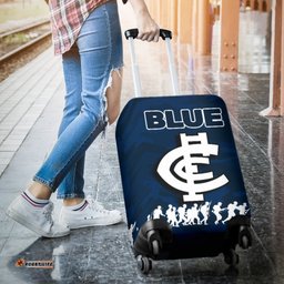 Carlton Blues Luggage Covers ANZAC Day Army Patterns