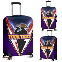 Custom PersonalisedMelbourne Luggage Covers Storm Anzacday