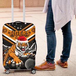 Wests Christmas Luggage Covers Tigers Indigenous
