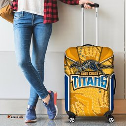 Titans Luggage Covers Gold Coast Aboriginal Armor Version