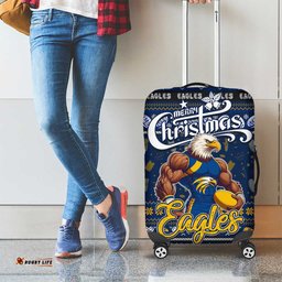 Eagles Football Xmas Luggage Cover Australia AFL Mascot