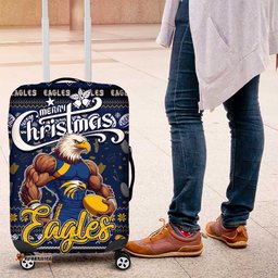 Eagles Football Xmas Luggage Cover Australia AFL Mascot