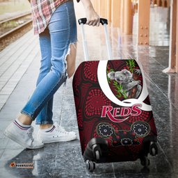 Queensland Luggage Cover Reds Rugby Koala