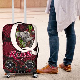Queensland Luggage Cover Reds Rugby Koala
