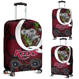 Queensland Luggage Cover Reds Rugby Koala