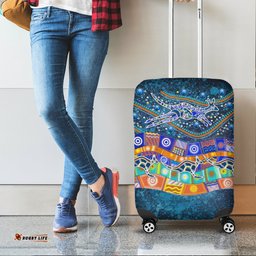 Australia Indigenous Luggage Covers Dot Painting Art
