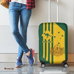 Custom Luggage Covers Australia Kangaroo Sign National Color