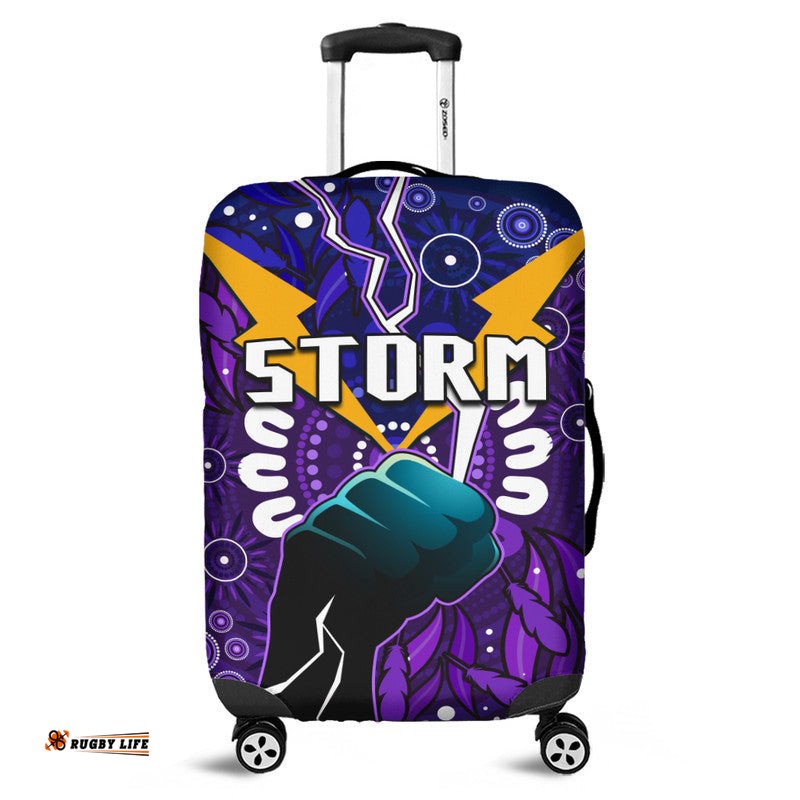 Storm Rugby Luggage Cover Indigenous With Thunder Go Storm