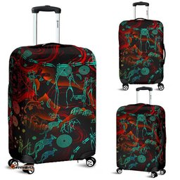 Luggage Covers, Kangaroo Adults Indigenous Art