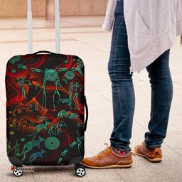Luggage Covers, Kangaroo Adults Indigenous Art