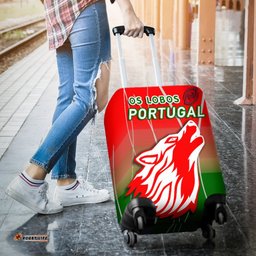 Portugal Rugby Luggage Covers Wolf Os Lobos