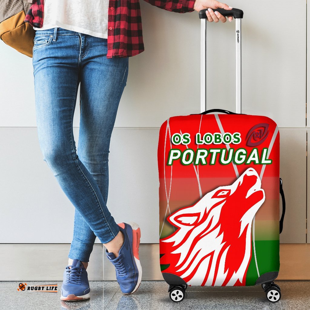 Portugal Rugby Luggage Covers Wolf Os Lobos