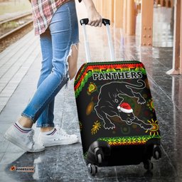Penrith Panthers Christmas Luggage Covers Indigenous