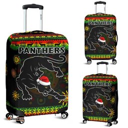 Penrith Panthers Christmas Luggage Covers Indigenous