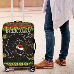 Penrith Panthers Christmas Luggage Covers Indigenous