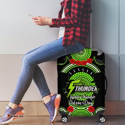 Sydney Thunder ANZAC 2024 Luggage Cover Lest We Forget Poppy Mix Camouflage