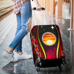 Luggage Cover Australian Aboriginal Flags Symbolic Meaning