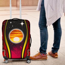 Luggage Cover Australian Aboriginal Flags Symbolic Meaning