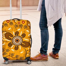 Luggage Covers Aboriginal Art In Spring Style