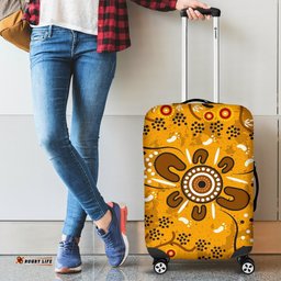 Luggage Covers Aboriginal Art In Spring Style