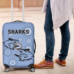 Cronulla Luggage Covers Sharks Unique Indigenous