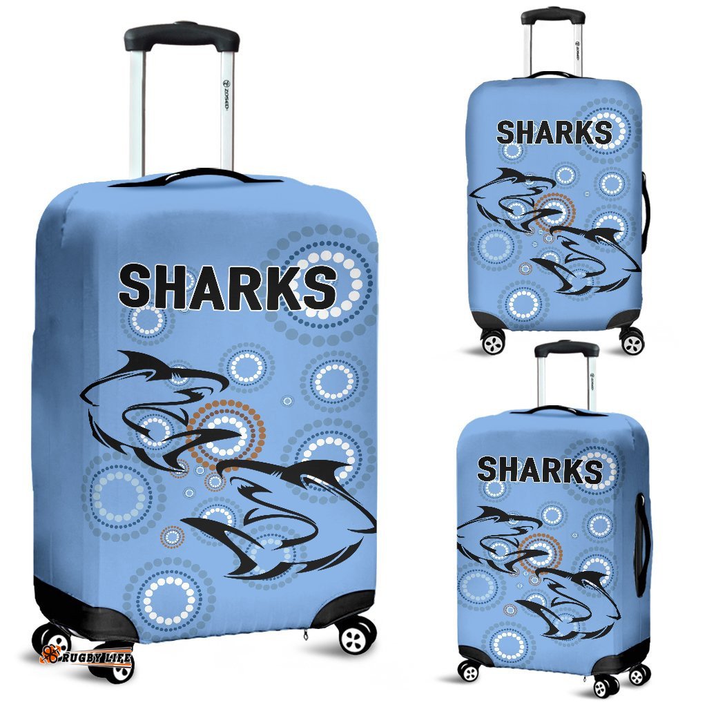 Cronulla Luggage Covers Sharks Unique Indigenous
