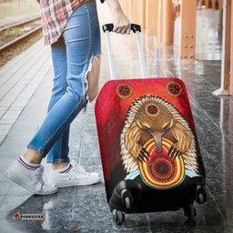 Aboriginal Luggage Covers Australian Echidna
