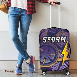 Melbourne Storm Luggage Covers Simple Indigenous - Purple