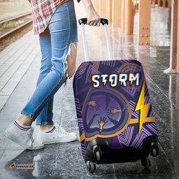Melbourne Storm Luggage Covers Simple Indigenous - Purple