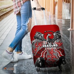 Dragons Luggage Covers St. George Aboriginal