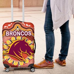 Brisbane Luggage Covers Broncos Indigenous Warm Vibes