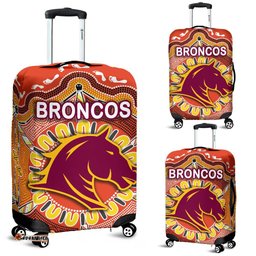 Brisbane Luggage Covers Broncos Indigenous Warm Vibes
