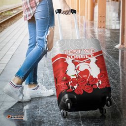 Sydney Swans ANZAC Day Indigenous Art Luggage Covers