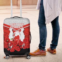 Sydney Swans ANZAC Day Indigenous Art Luggage Covers