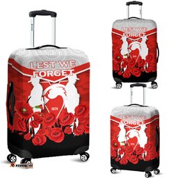 Sydney Swans ANZAC Day Indigenous Art Luggage Covers