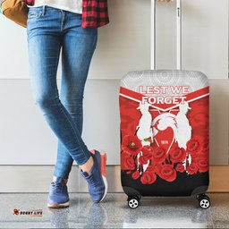 Sydney Swans ANZAC Day Indigenous Art Luggage Covers