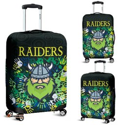 Canberra Luggage Covers Raiders Viking Simple Indigenous