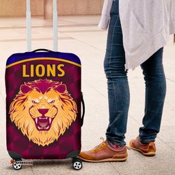 Brisbane Lions Luggage Covers Powerful