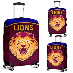Brisbane Lions Luggage Covers Powerful