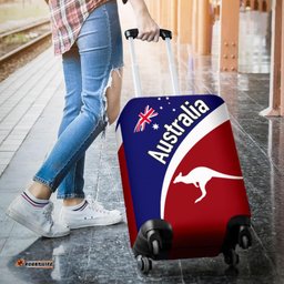 Luggage Cover Aus Flag Kangaroo Southern Cross Australia