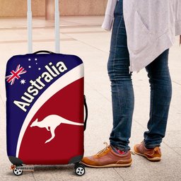 Luggage Cover Aus Flag Kangaroo Southern Cross Australia