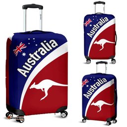 Luggage Cover Aus Flag Kangaroo Southern Cross Australia