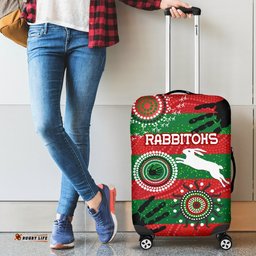 South Sydney Rabbitohs Indigenous Luggage Covers Country Style No.1