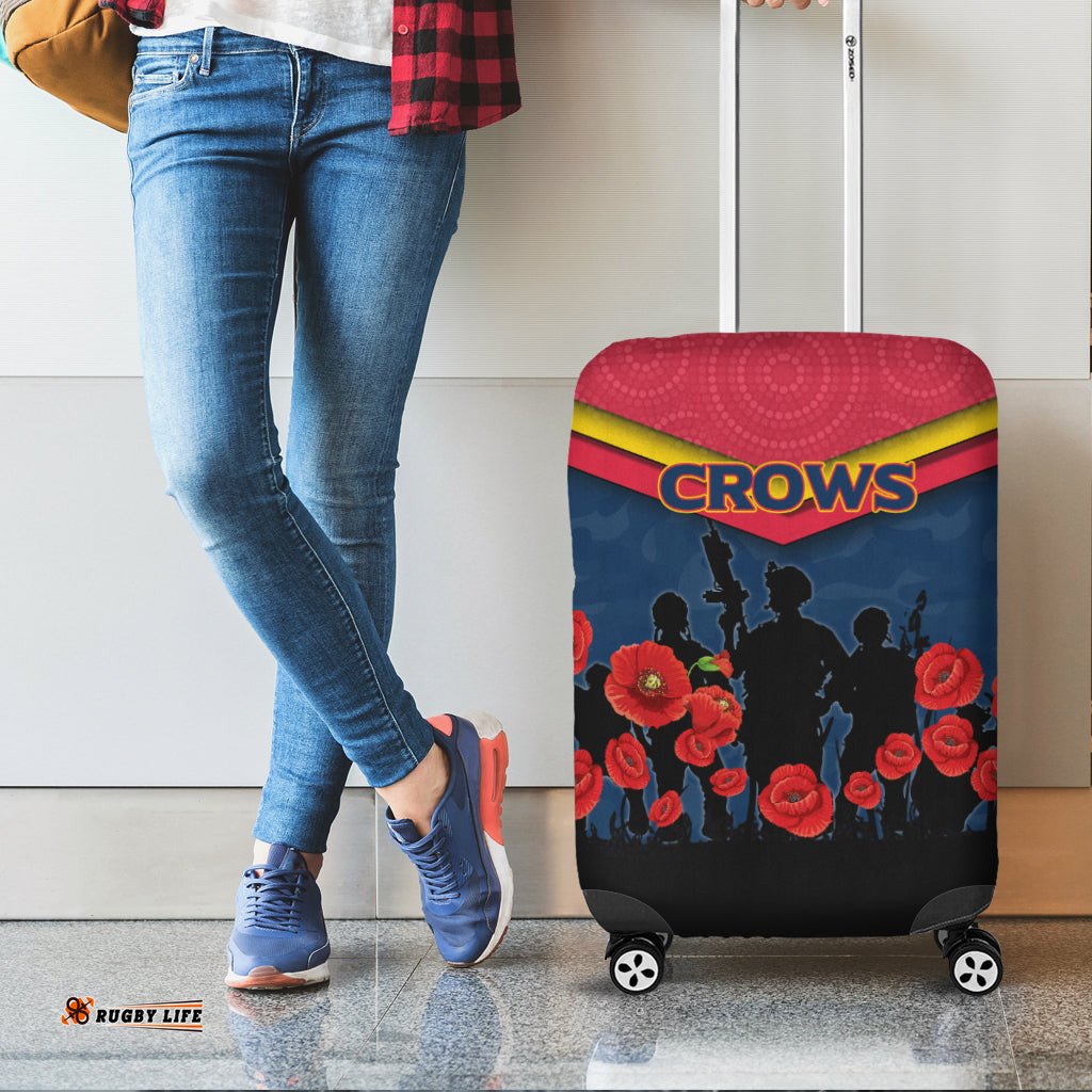 Adelaide Crows ANZAC Day Luggage Covers Indigenous Art