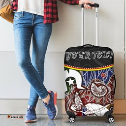 Personalised Luggage Covers Aboriginal Dot In NAIDOC Week Style