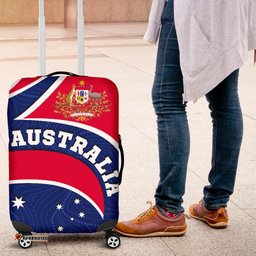 Aboriginal Luggage Covers Australia Flag and Coat of Arms